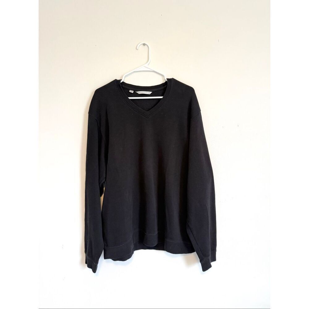 Cutter & Buck Black Cotton Sweater
